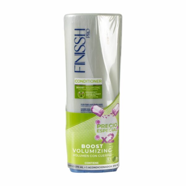 Pack Shampoo Y Acondicionador Boost Voluminizing FINISSH PRO 700 Ml - Imagen 2