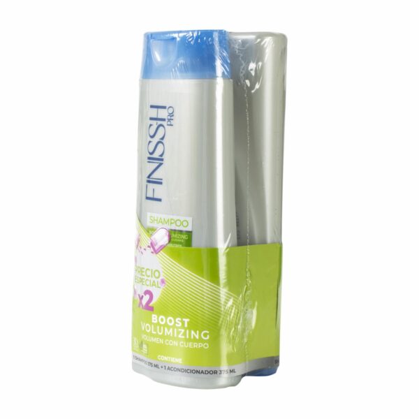 Pack Shampoo Y Acondicionador Boost Voluminizing FINISSH PRO 700 Ml - Imagen 3