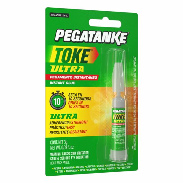 Pegamento Instantáneo Toke Ultra PEGATANKE 3 G - Imagen 2
