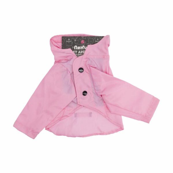 Abrigo Impermeable Para Mascota Color Rosa MR. & MRS. Talla Extra Pequeño - Imagen 2