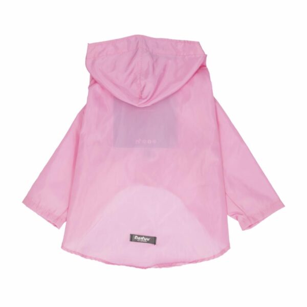 Abrigo Impermeable Para Mascota Color Rosa MR. & MRS. Talla Grande - Imagen 3