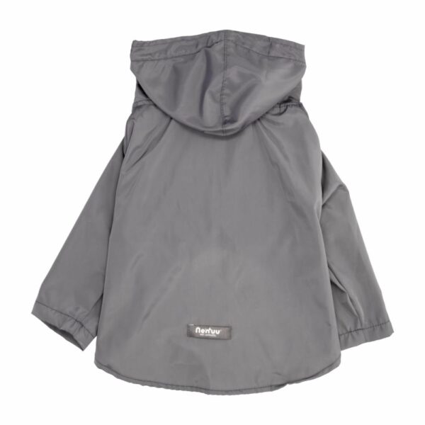 Abrigo Impermeable Para Mascota Color Gris MR. & MRS. Talla Grande - Imagen 3