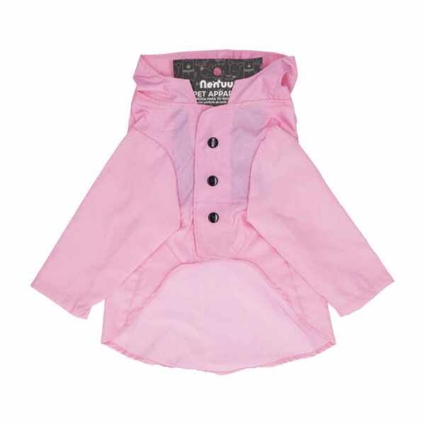 Abrigo Impermeable Para Mascota Color Rosa MR. & MRS. Talla Extra Grande - Imagen 2