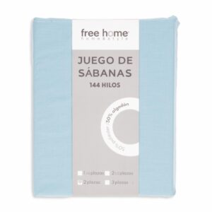 Juego De Sábanas Polialgodón Turquesa ZIBA HOME