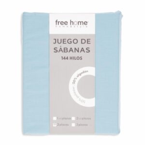 Juego De Sábanas Polialgodón Turquesa ZIBA HOME