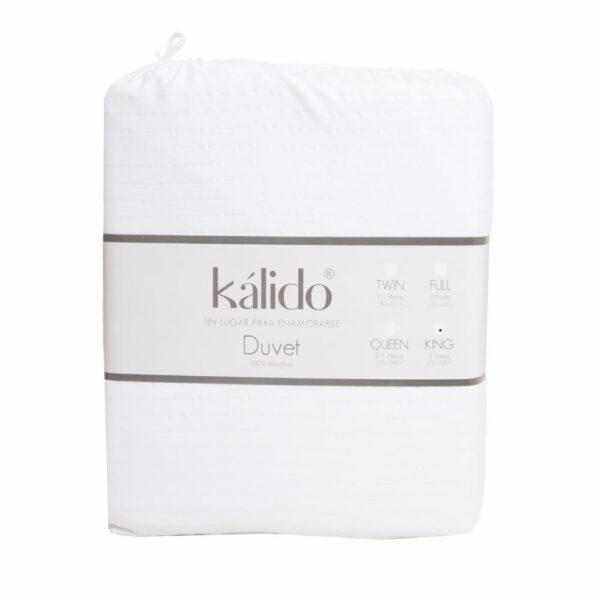 Duvet Trendy Lisboa Blanco KÁLIDO