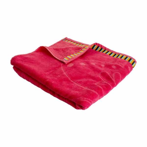 Toalla Playera Mariposa Fucsia BUDDEMEYER 81 X 150 Cm