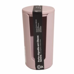 Porta Algodón Serene Rosa Clay COZA 1 Pieza