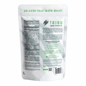 BCAAS Aminoácidos AminoChargeX9 Apple Ice TRIBU NUTRITION 330 G