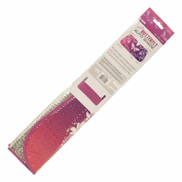 Cubresol Automotriz Mariposas Swirl BDK Universal - Imagen 2
