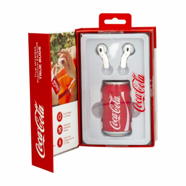 Audífonos Tipo Lata CC-TWS-CC1 COCA COLA Bluetooth - Imagen 3