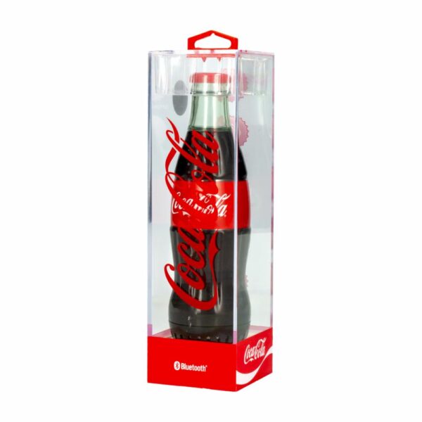Parlante CC-BBS-CC1 Tipo Botella COCA COLA Negro con Rojo - Imagen 2
