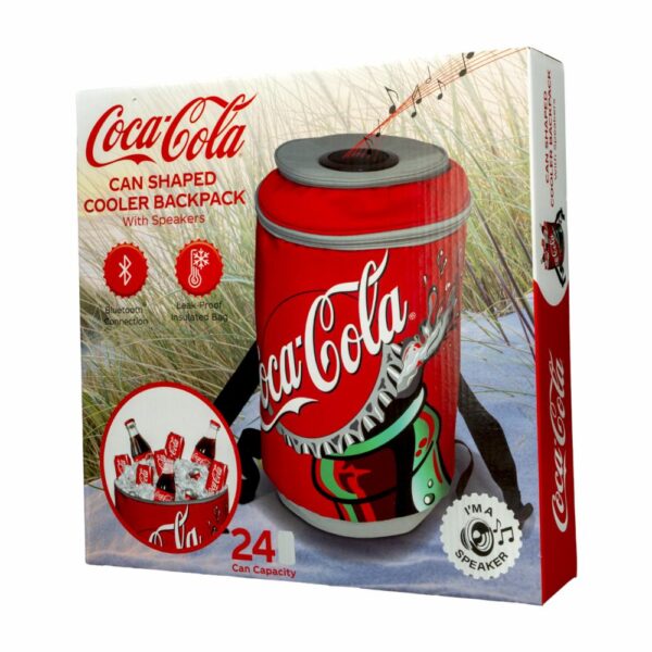 Parlante Mochila CC-CSC-POP 25 Litros COCA COLA Rojo - Imagen 3