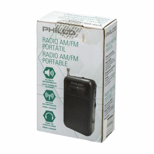 Radio Portátil PHR1000-BK PHILCO AM/FM - Imagen 2