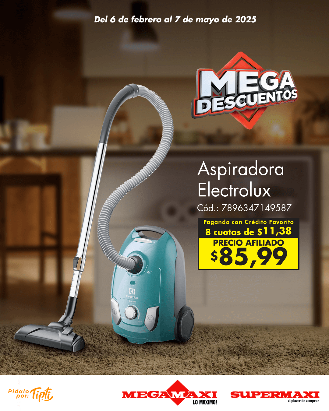 Aspiradora mega descuentos
