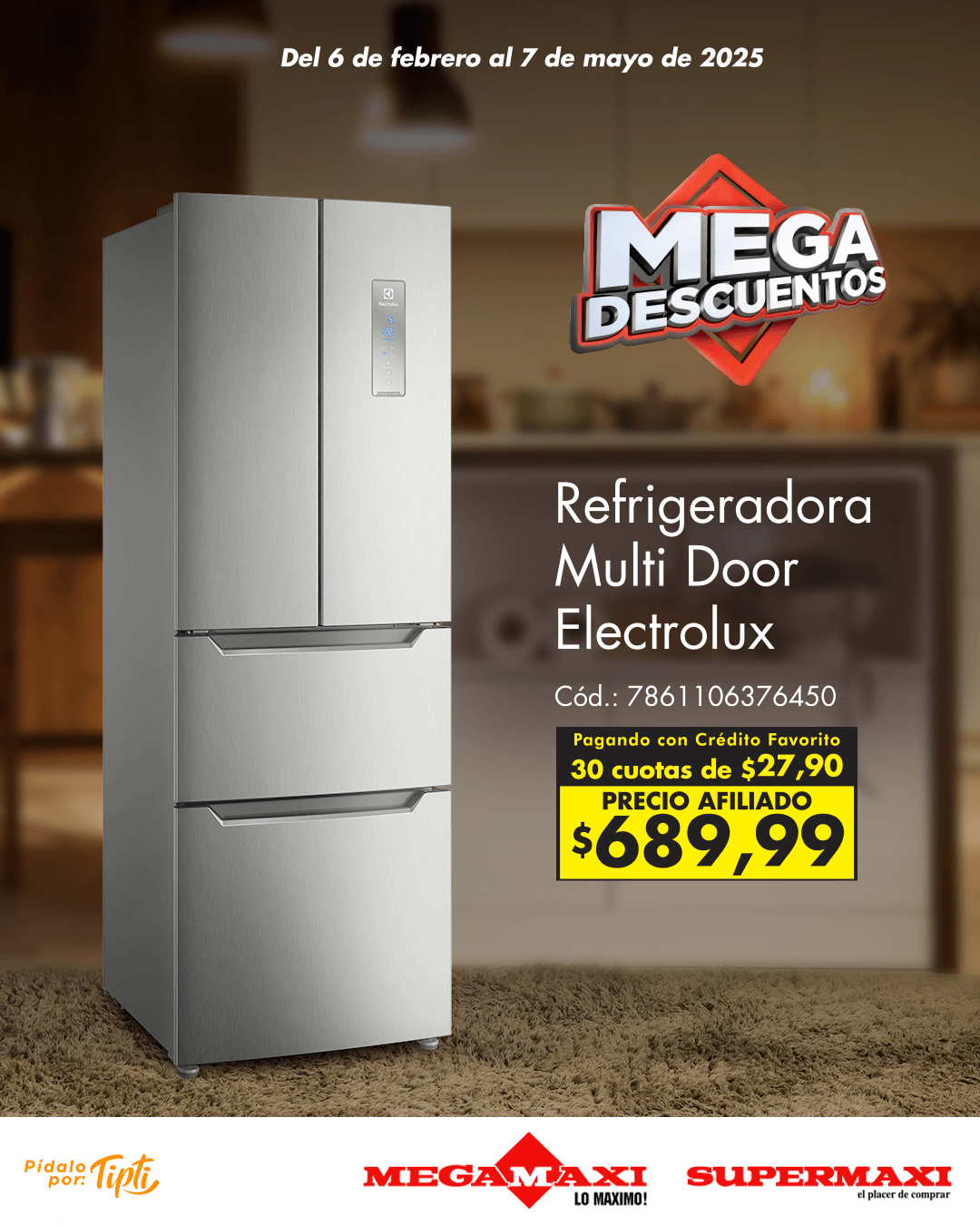 Refrigeradora mega descuentos