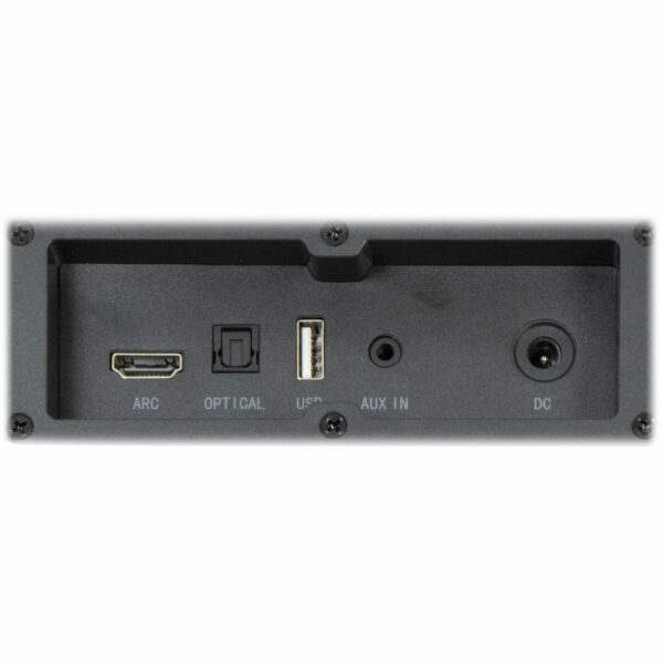 Barra De Sonido Con Subwoofer HD AUDIO Negro - Imagen 5