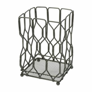 Porta Utensilios Negro FREE HOME 1 Pieza