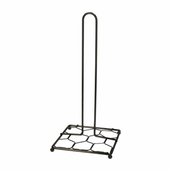 Porta papel Toalla Línea Brillant Color Negro FREE HOME 1 Pieza