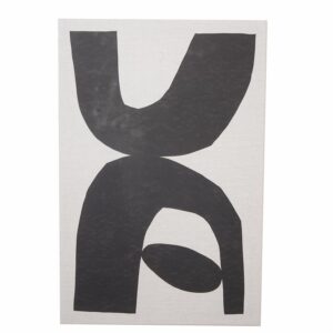 Cuadro Decorativo Diseño Figuras Negras FREE HOME 60X90 CM