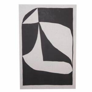 Cuadro Decorativo Diseño Figuras Negras FREE HOME 60X90 CM