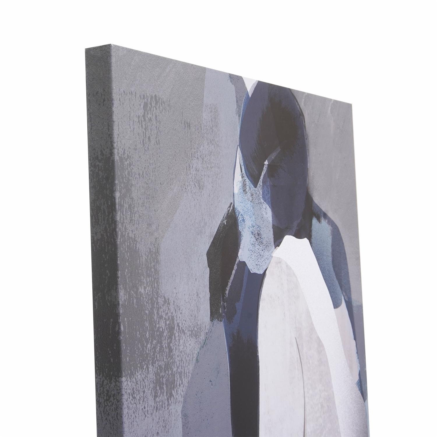 Cuadro Decorativo Diseño Dama Durmiente Azul FREE HOME 60X90 CM - Imagen 2