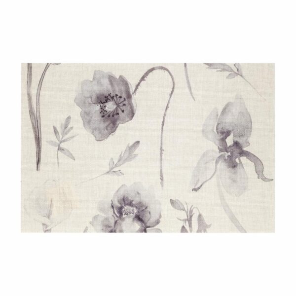 Individual Flores Grises FREE HOME - Imagen 2