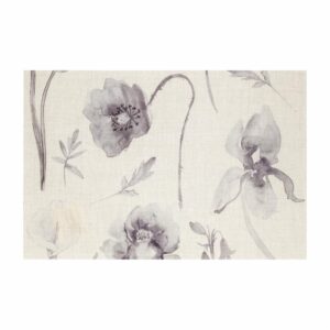 Individual Flores Grises FREE HOME