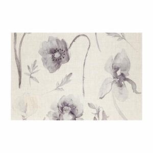 Individual Flores Grises FREE HOME