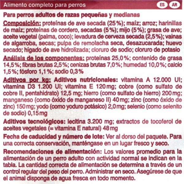 Alimento Para Perros Adultos Razas Pequeñas Y Medianas Mini Sensitive BEWI DOG 800 G - Imagen 2