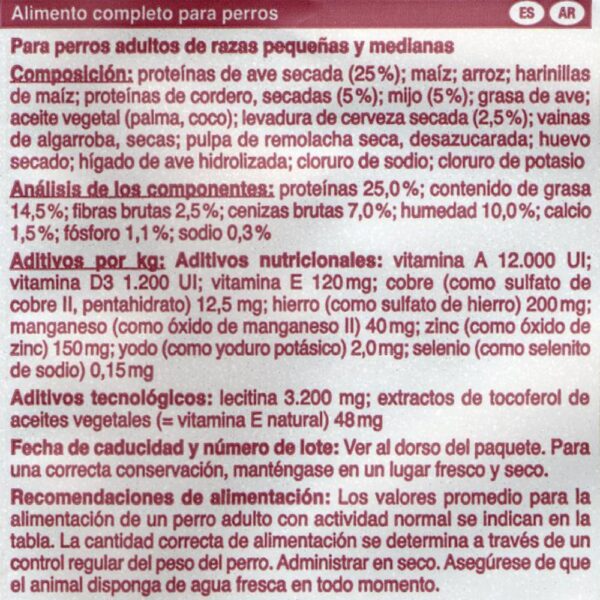 Alimento Para Perros Adultos Razas Pequeñas Y Medianas Mini Sensitive BEWI DOG 12.5 Kg - Imagen 2