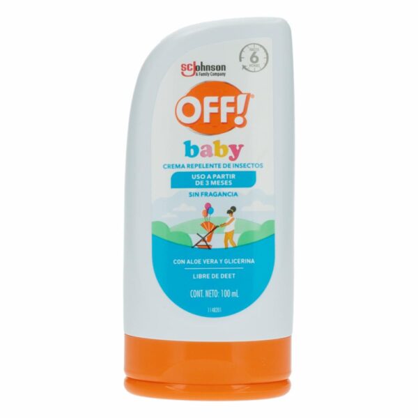 Repelente De Insectos En Crema Baby OFF 100 Ml