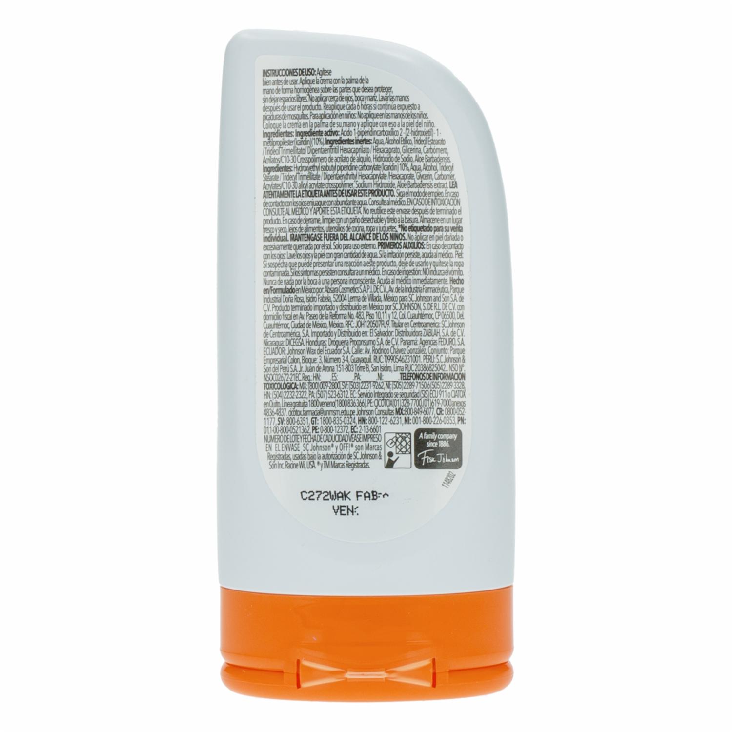 Repelente De Insectos En Crema Baby OFF! 100 Ml - Imagen 2