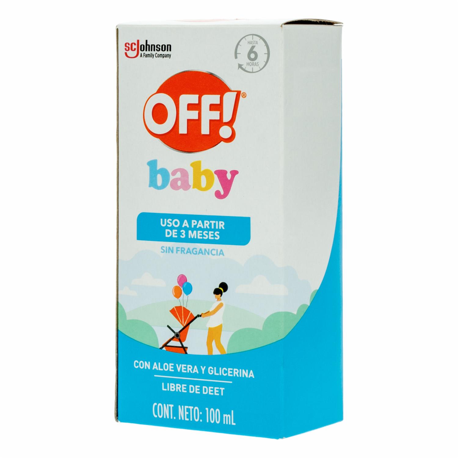 Repelente De Insectos En Crema Baby OFF! 100 Ml - Imagen 3