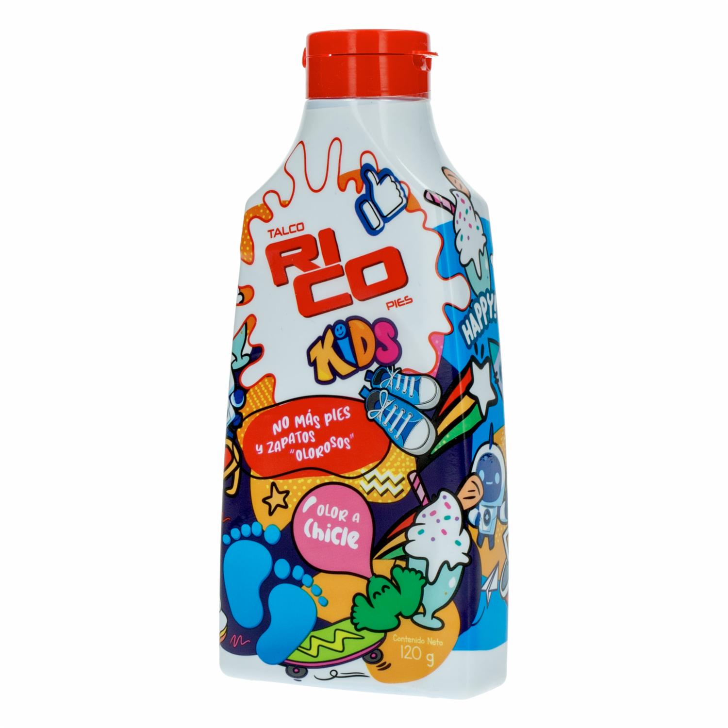 Talco Infantil Para Pies RICO 120 G - Imagen 3