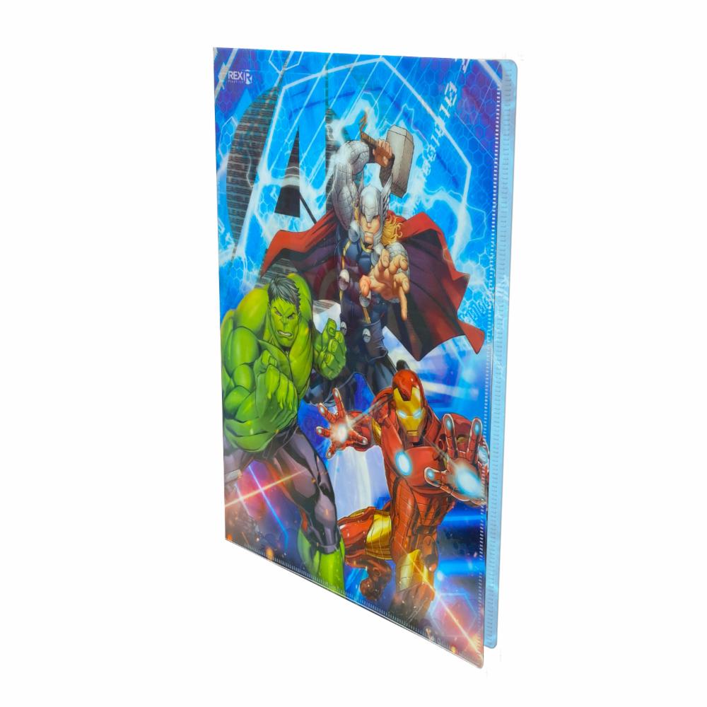 Folder Diseño Avengers REX PLASTICS A4 - Imagen 2
