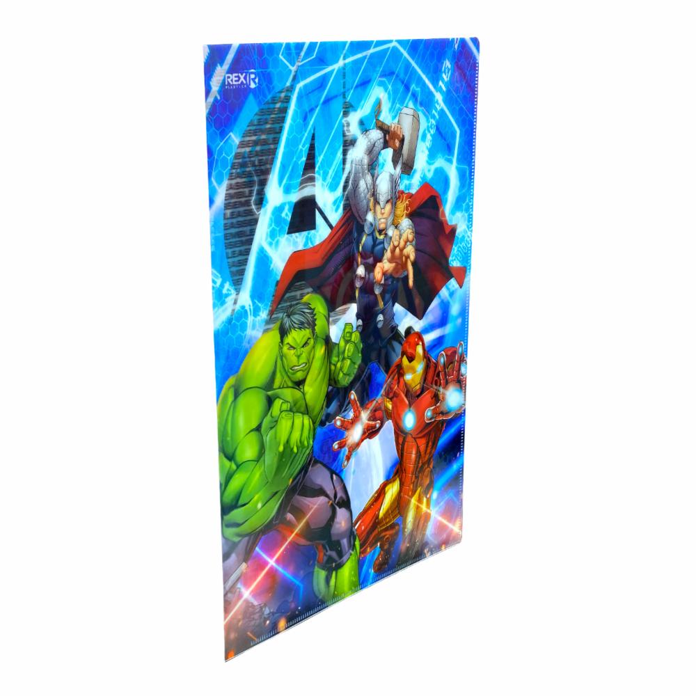 Folder Diseño Avengers REX PLASTICS A4 - Imagen 3
