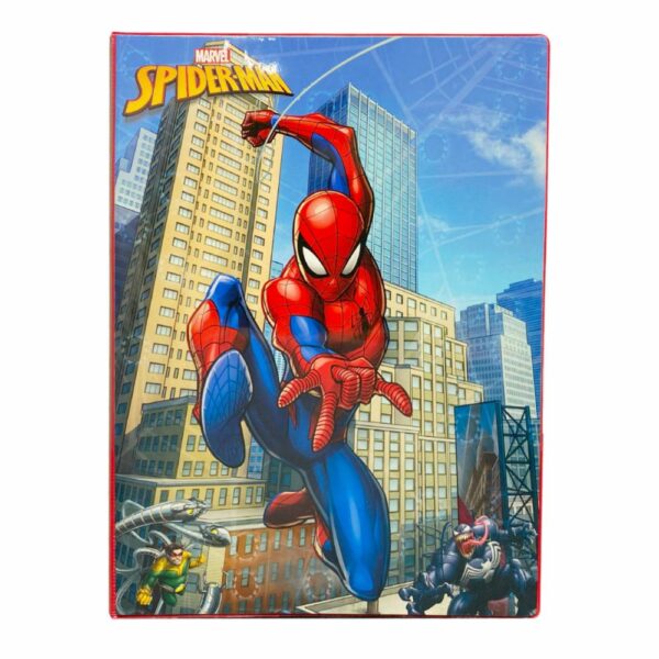 Carpeta 2 Argollas Diseño Spiderman REX Oficio