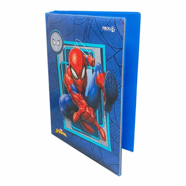 Carpeta 2 Argollas Diseño Spiderman REX Oficio - Imagen 5