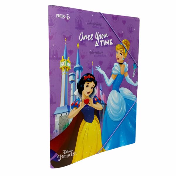 Folder Con Elástico Diseño Princesas REX A4 - Imagen 3