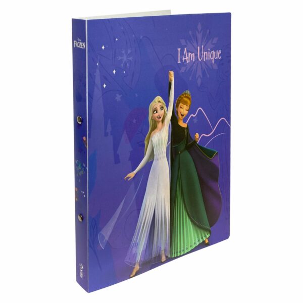 Carpeta 2 Argollas Lomo Fino REX PLASTICS A4 - Imagen 3