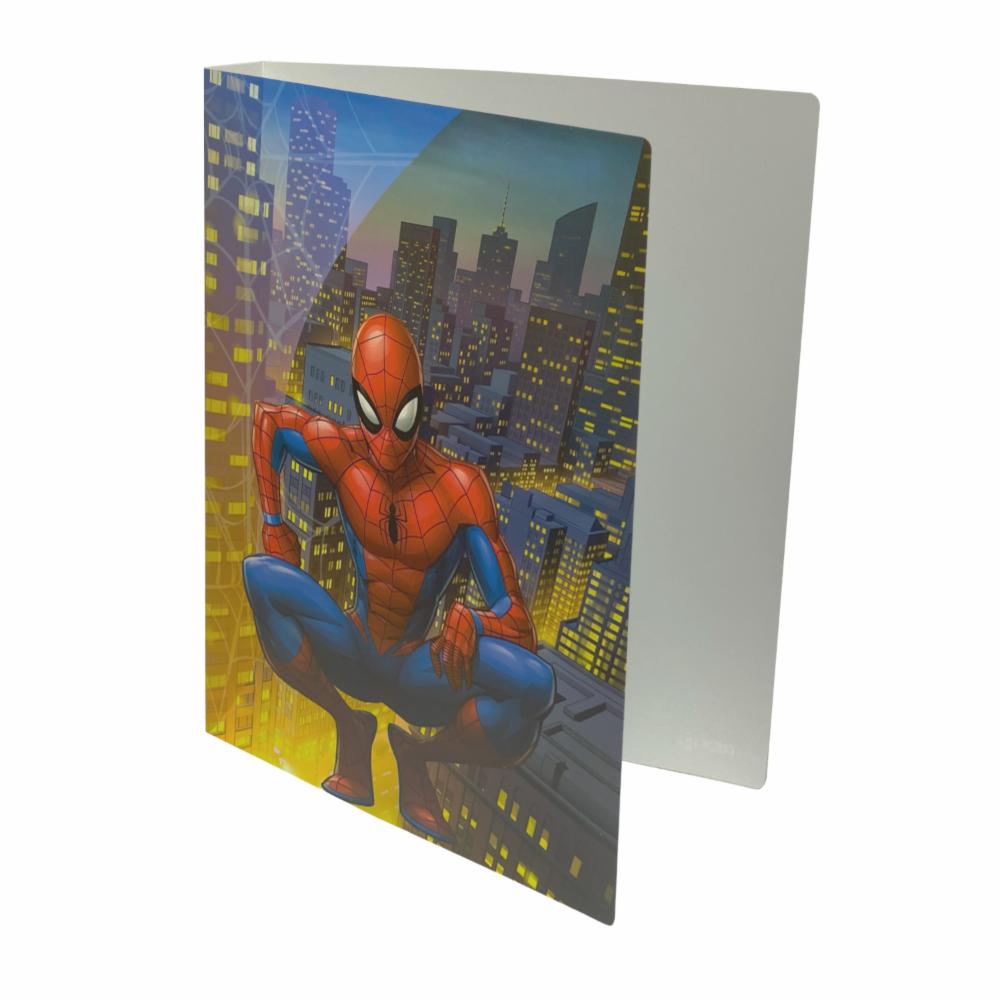 Carpeta 2 Argollas Lomo Fino REX PLASTICS A4 - Imagen 2