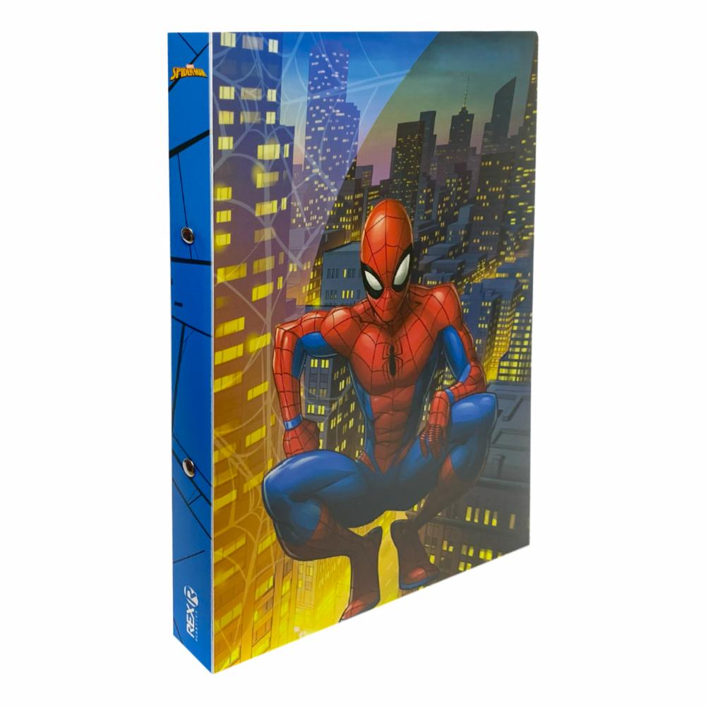 Carpeta 2 Argollas Lomo Fino REX PLASTICS A4 - Imagen 3