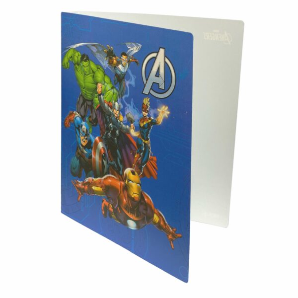 Carpeta 2 Argollas Lomo Fino REX PLASTICS A4 - Imagen 2