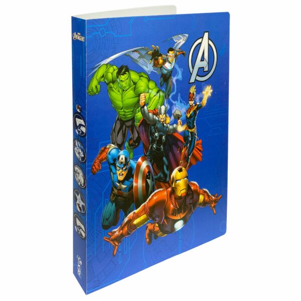 Carpeta 2 Argollas Lomo Fino REX PLASTICS A4 - Imagen 3