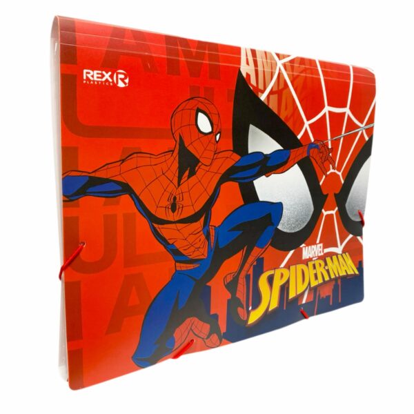 Archivador Acordeón 6 Compartimientos Spiderman REX A4 - Imagen 3