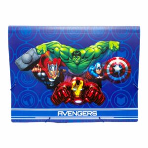 Archivador Acordeón 6 Compartimientos Avengers REX PLASTICS A4