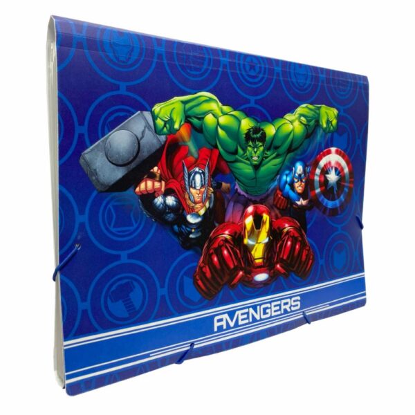 Archivador Acordeón 6 Compartimientos Avengers REX A4 - Imagen 3