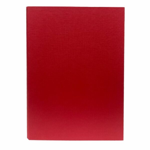 Carpeta 2 Argollas Bicolor Rojo IDEAL A4