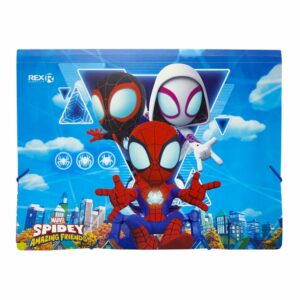 Archivador Acordeón 6 Compartimientos Spidey REX PLASTICS A4